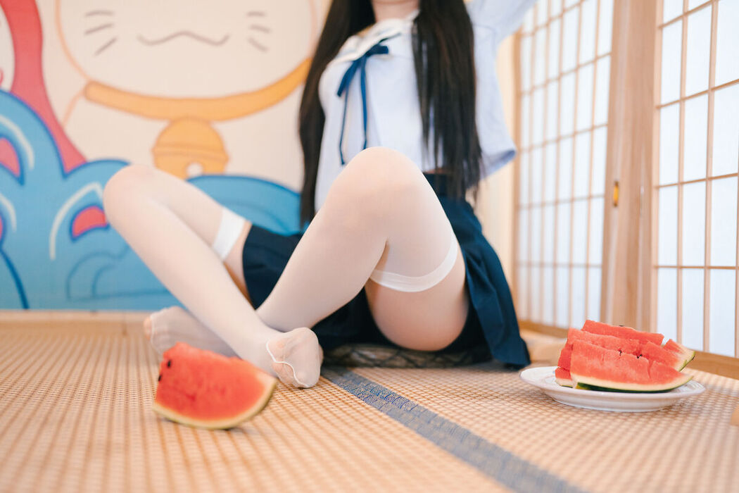 Coser@吃了个迟 – 夏日呓语 Part02 (55P)