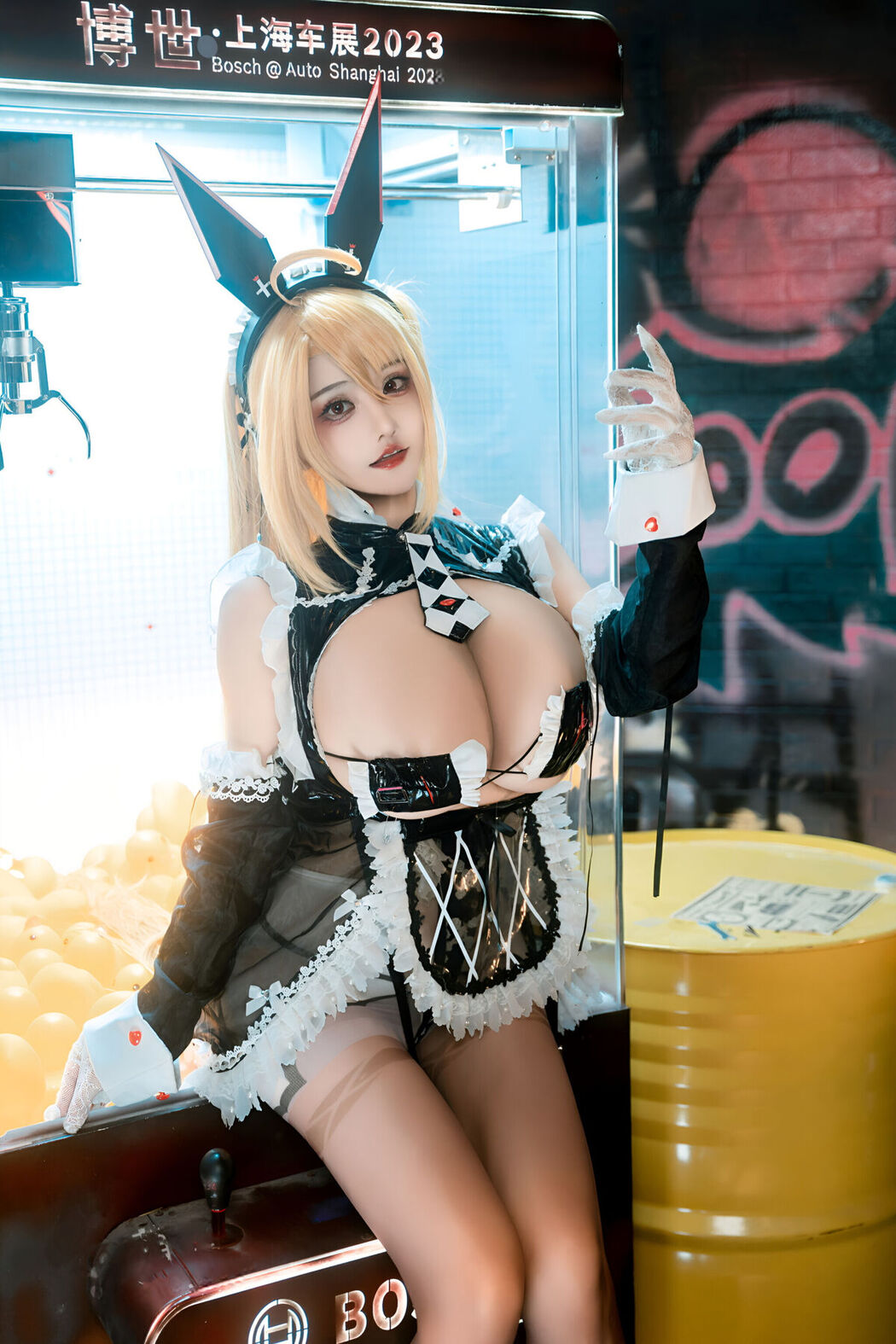 Coser@虎牙古阿扎 &#8211; 交错战线 咎瓦尤斯女仆 (60P)