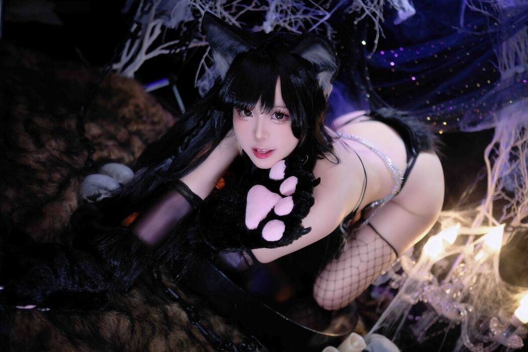 Coser@miko酱ww – 爱宕万圣节 (16P)
