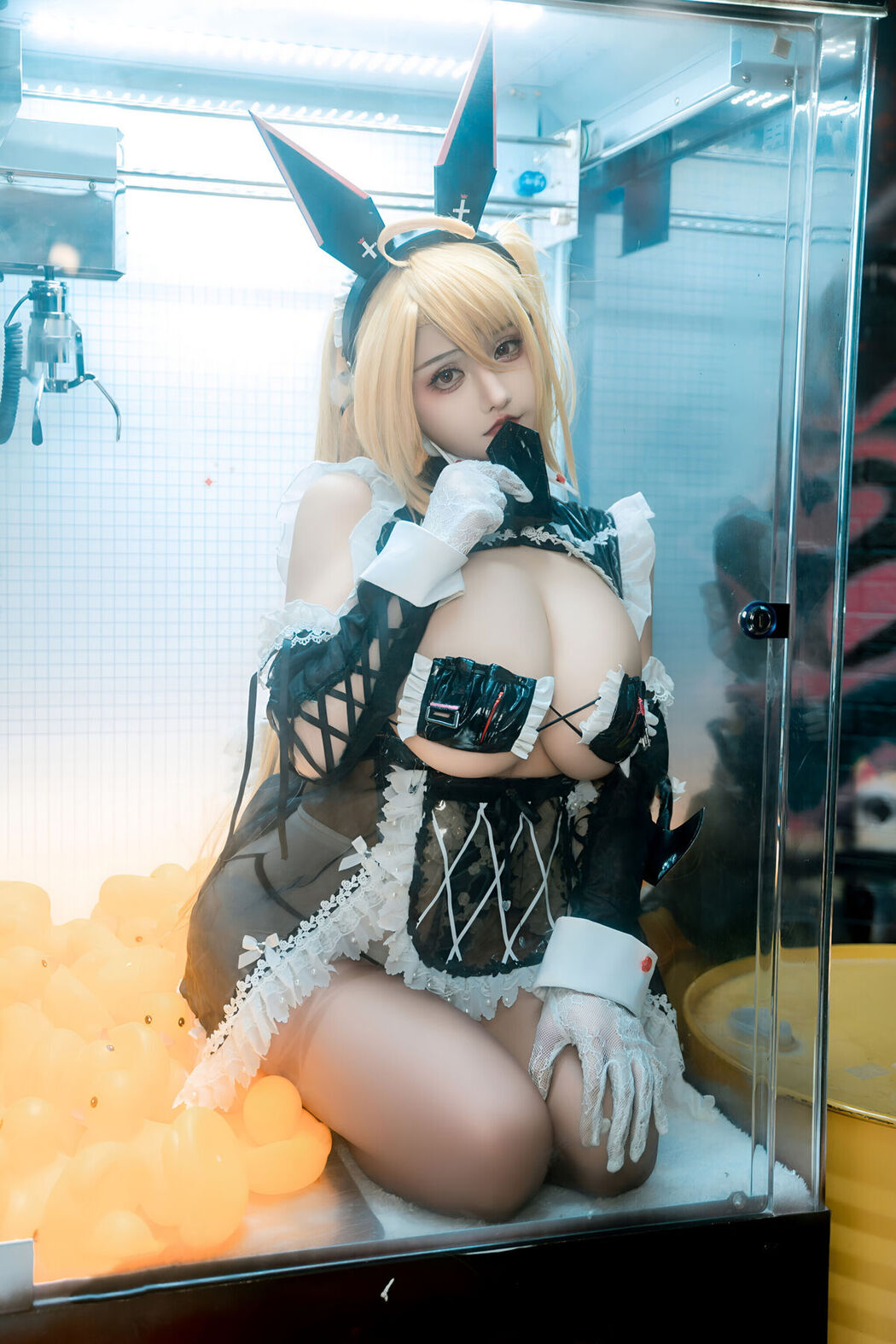 Coser@虎牙古阿扎 &#8211; 交错战线 咎瓦尤斯女仆 (60P)
