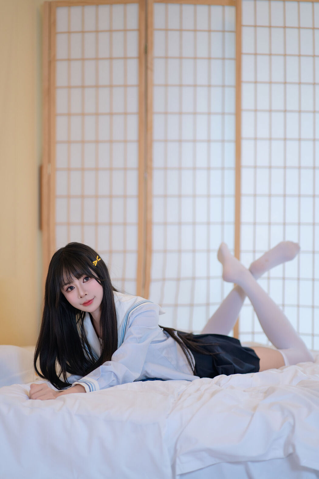 Coser@吃了个迟 – 夏日呓语 Part01 (55P)