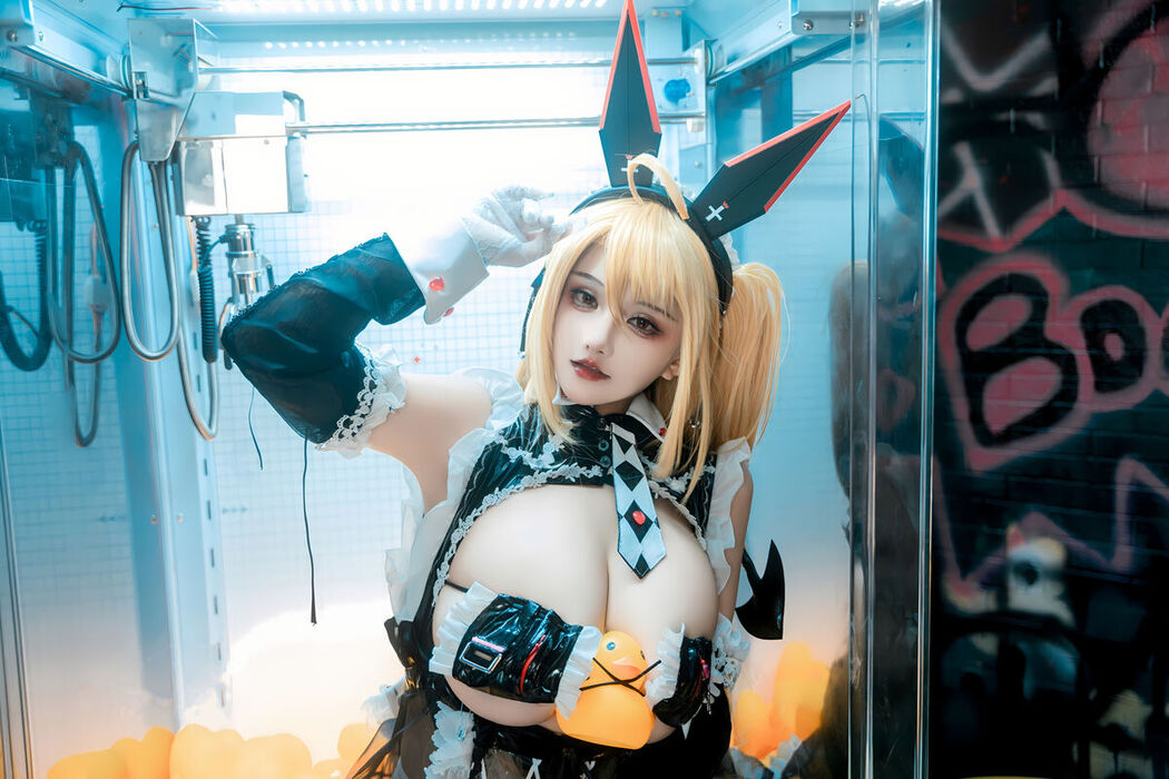 Coser@虎牙古阿扎 &#8211; 交错战线 咎瓦尤斯女仆 (60P)