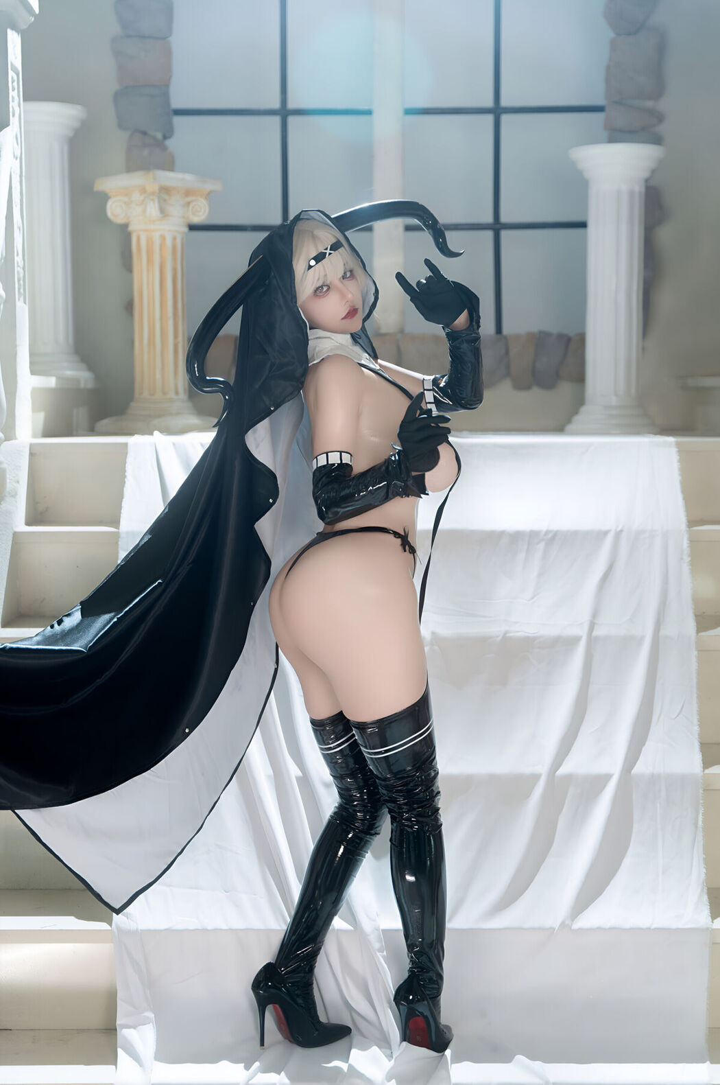 Coser@虎牙古阿扎 &#8211; 恶魔修女 (90P)