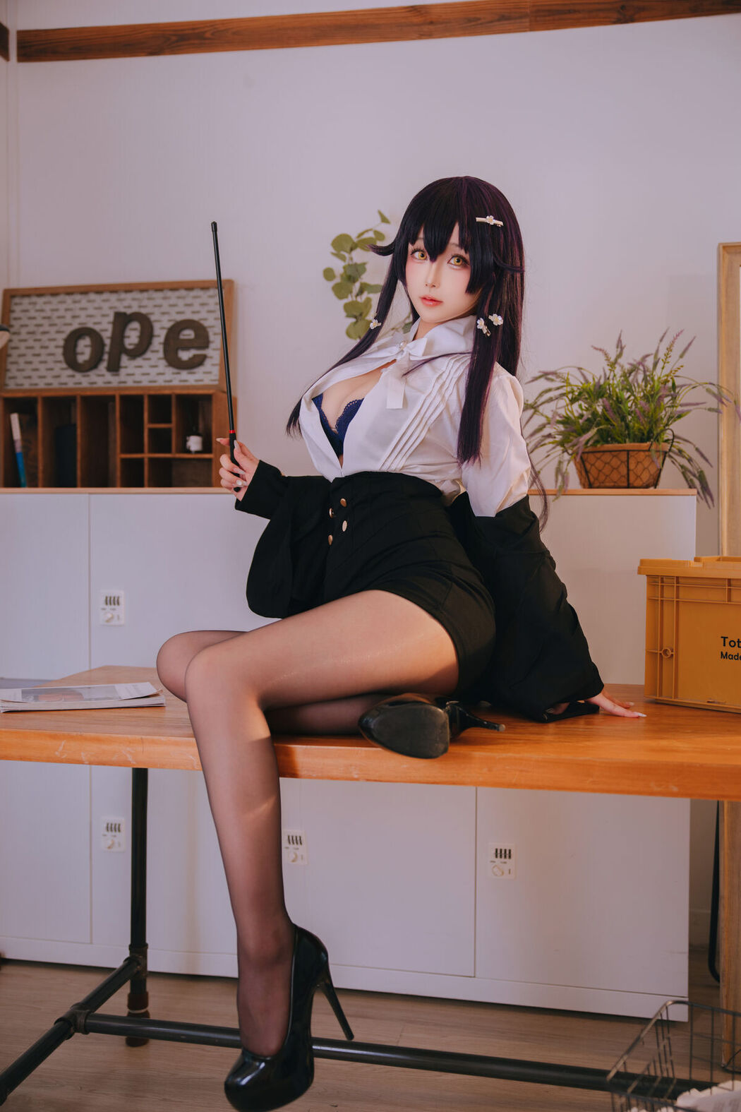 Coser@日奈娇 &#8211; 吾妻的指导课 Part01 (61P)