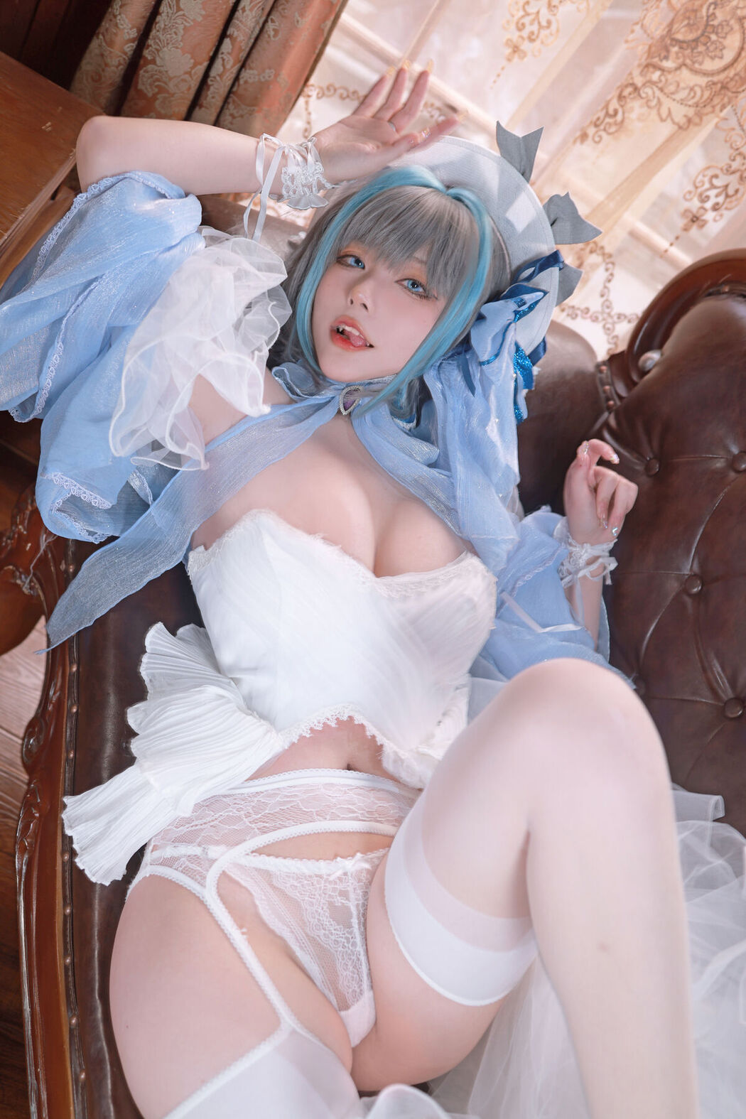 Coser@起司块wii &#8211; 柴郡礼服 (76P &#8211; 4V)