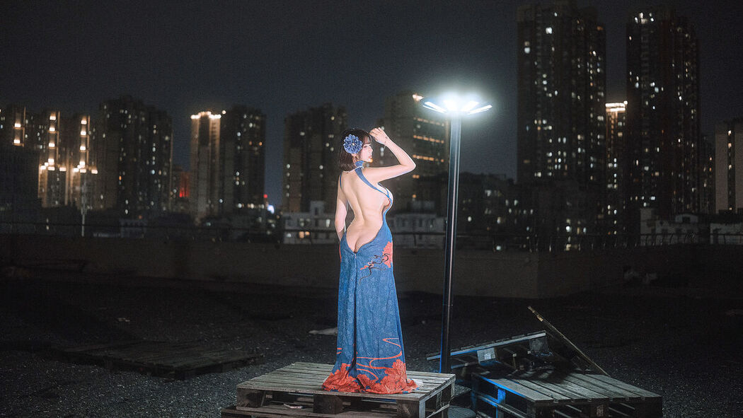 Coser@Tina很妖孽呀 &#8211; 碧蓝航线 建武 旗袍 (40P)