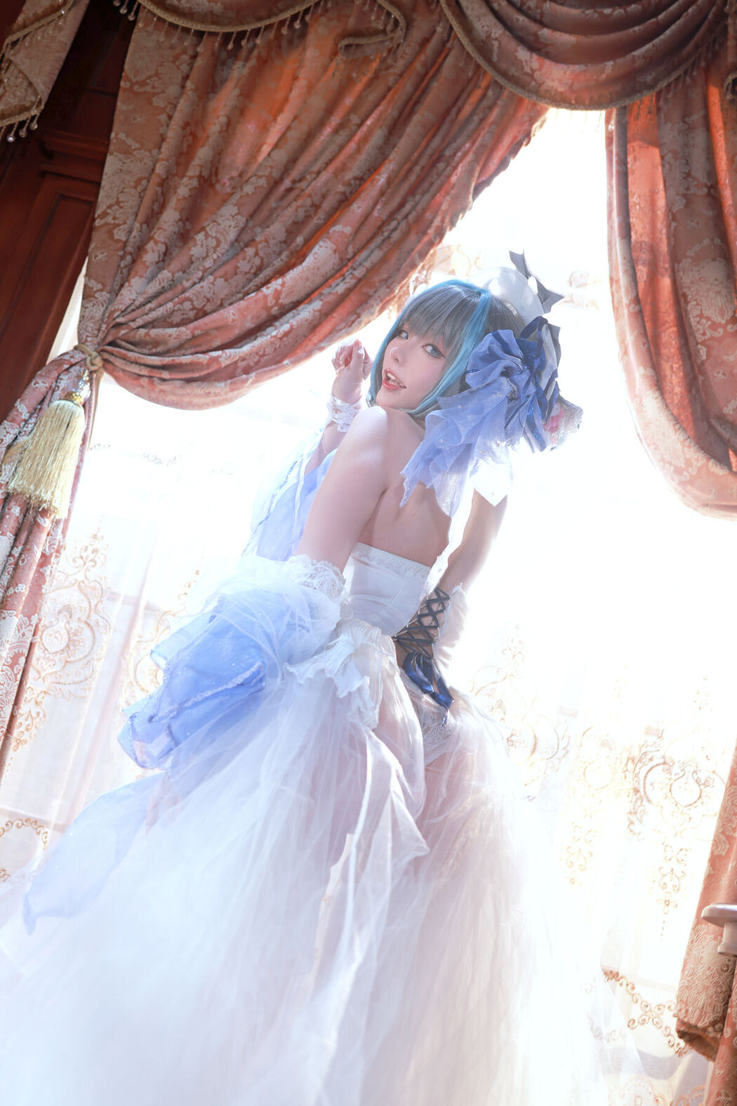 Coser@起司块wii &#8211; 柴郡礼服 (76P &#8211; 4V)