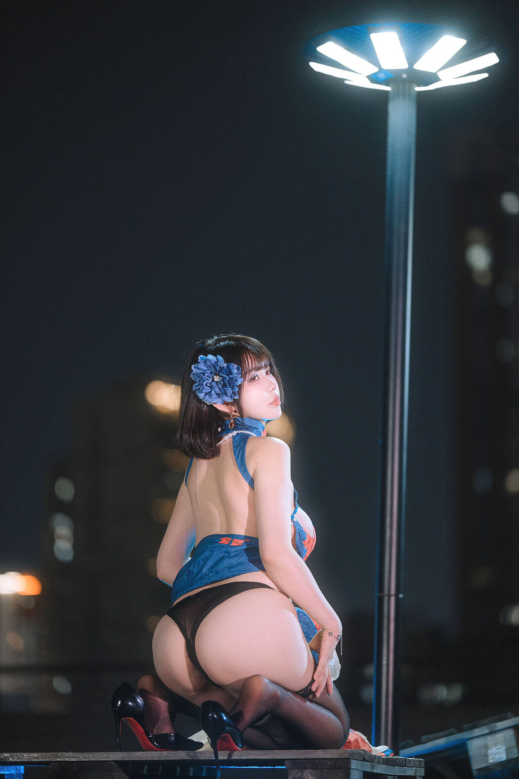 Coser@Tina很妖孽呀 &#8211; 碧蓝航线 建武 旗袍 (40P)