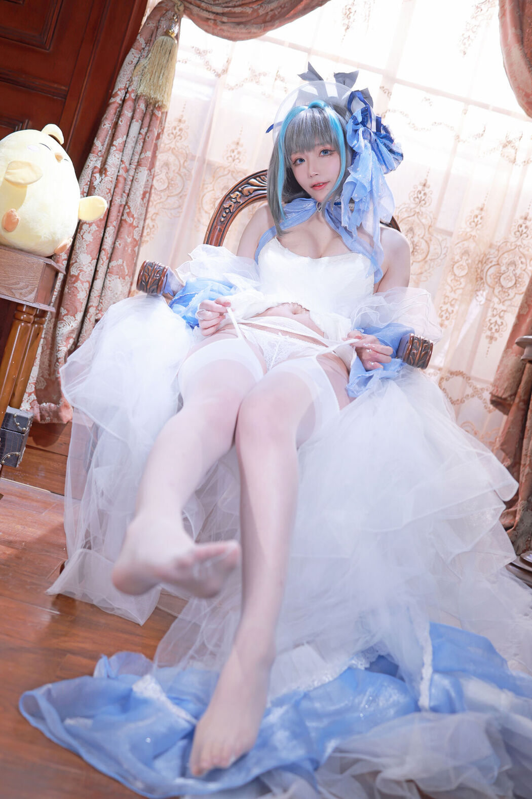 Coser@起司块wii &#8211; 柴郡礼服 (76P &#8211; 4V)
