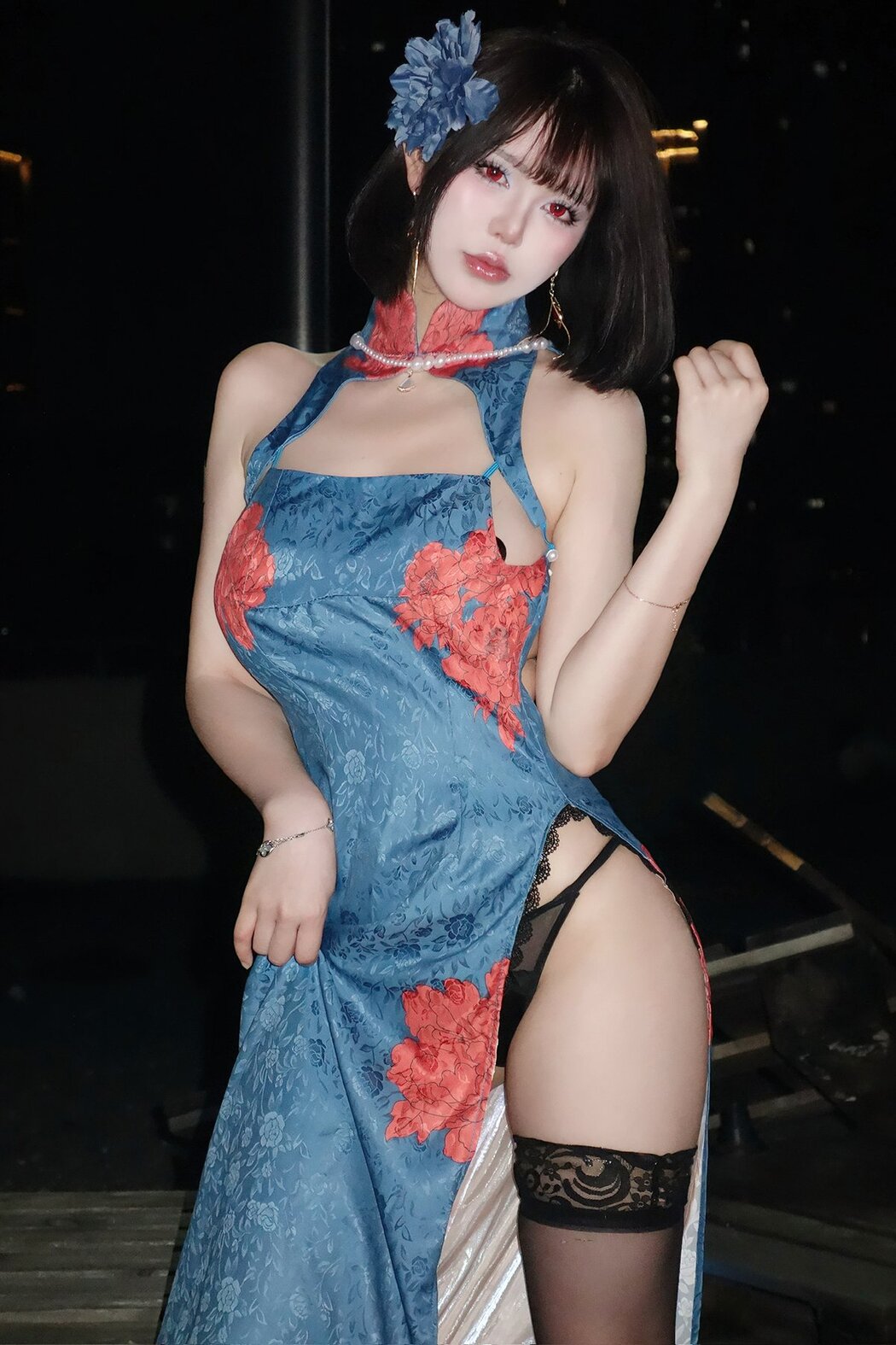 Coser@Tina很妖孽呀 – 碧蓝航线 建武 旗袍 (40P) Cover Photo