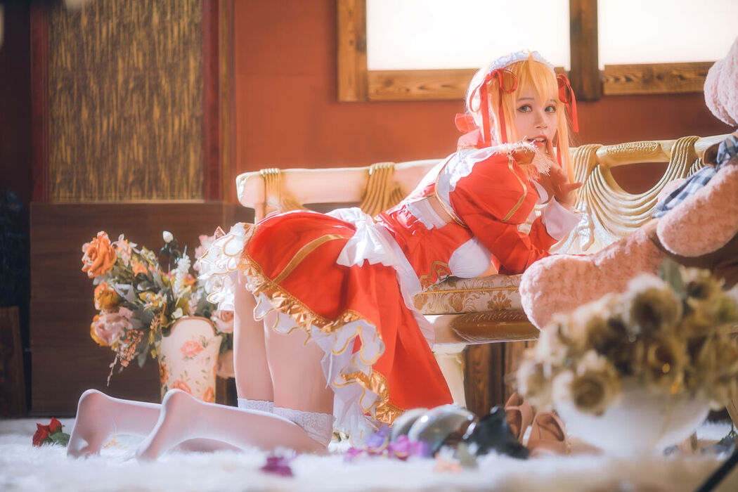 Coser@星黛鹿鹿 &#8211; 尼禄女仆 (35P)