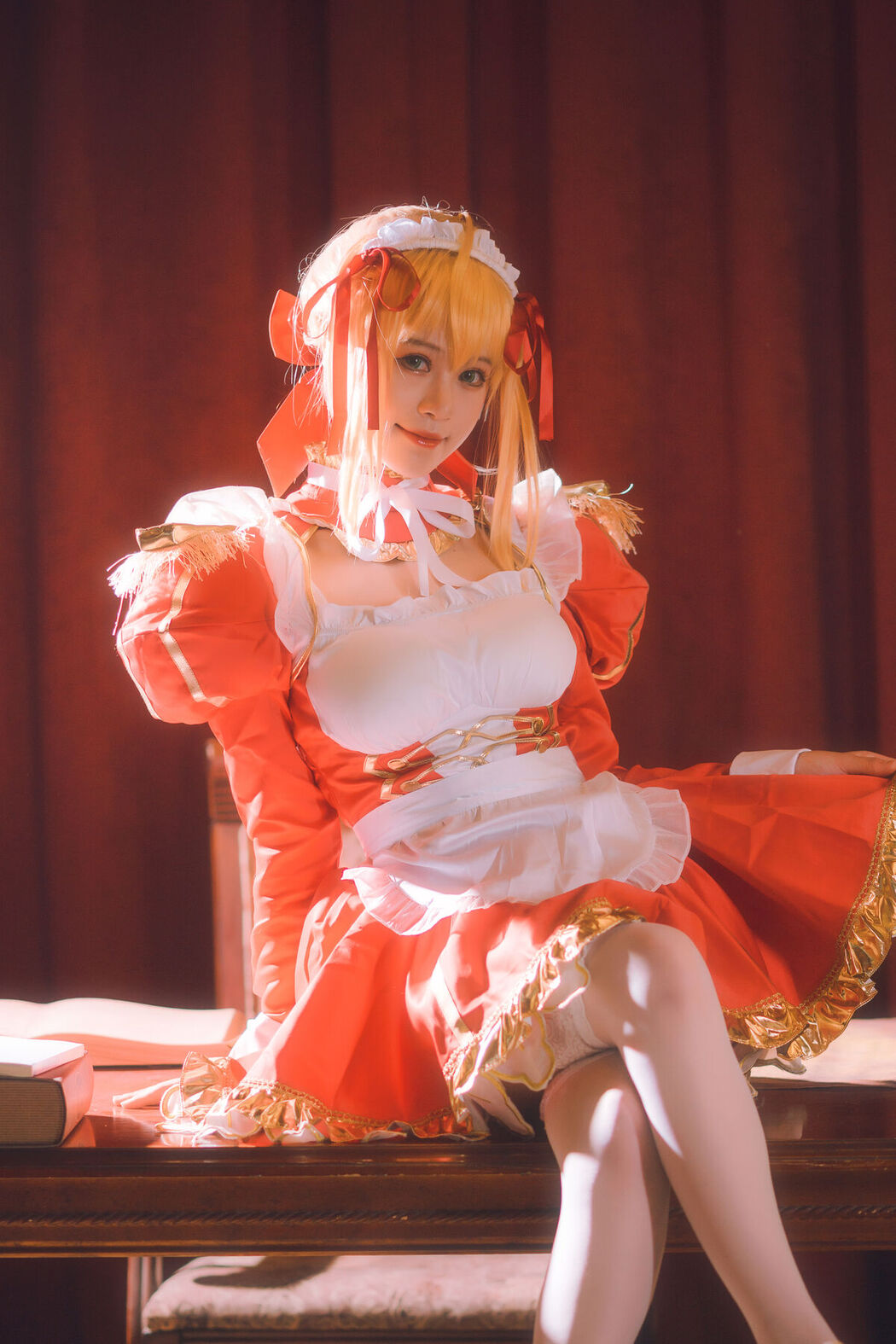 Coser@星黛鹿鹿 &#8211; 尼禄女仆 (35P)