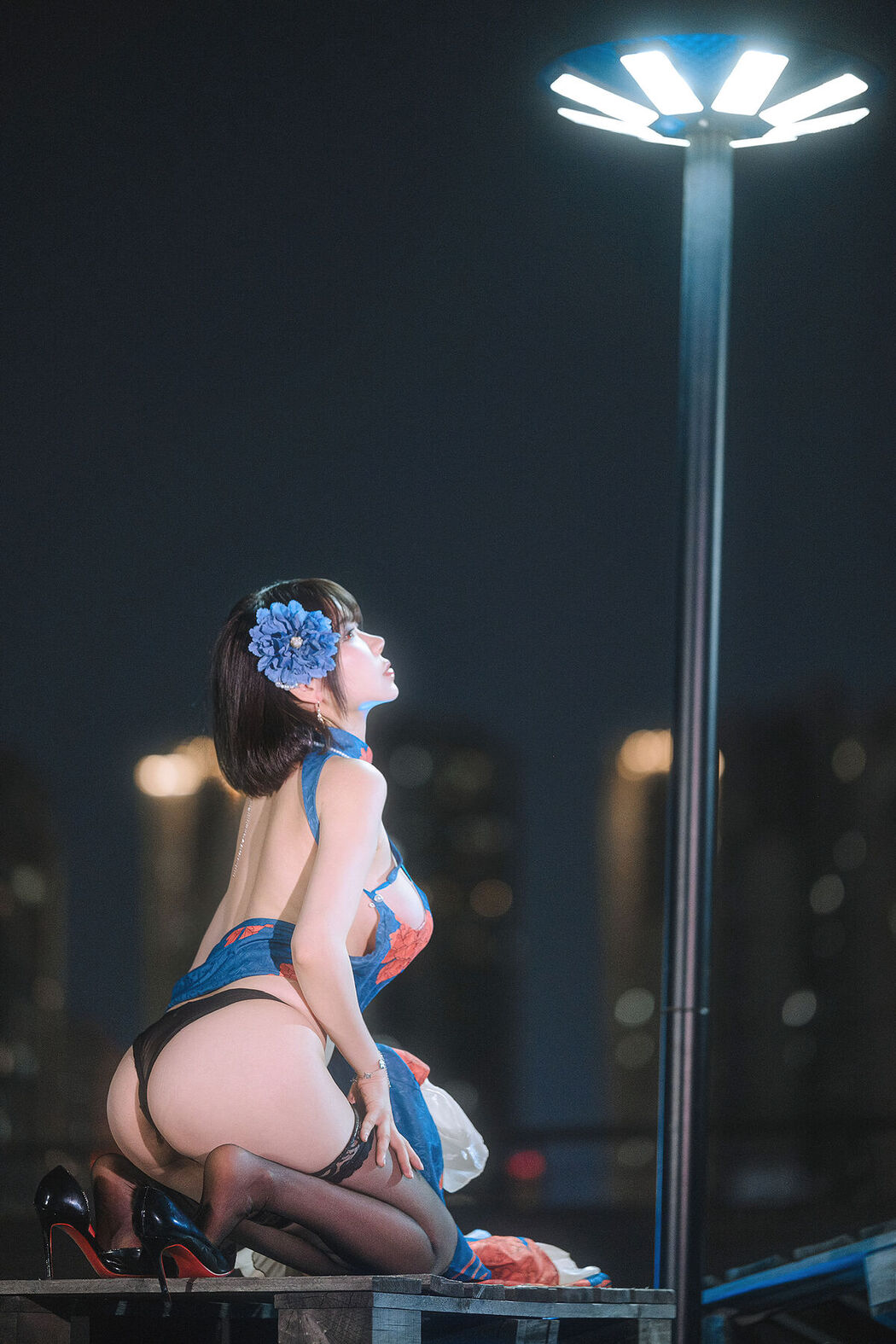 Coser@Tina很妖孽呀 &#8211; 碧蓝航线 建武 旗袍 (40P)