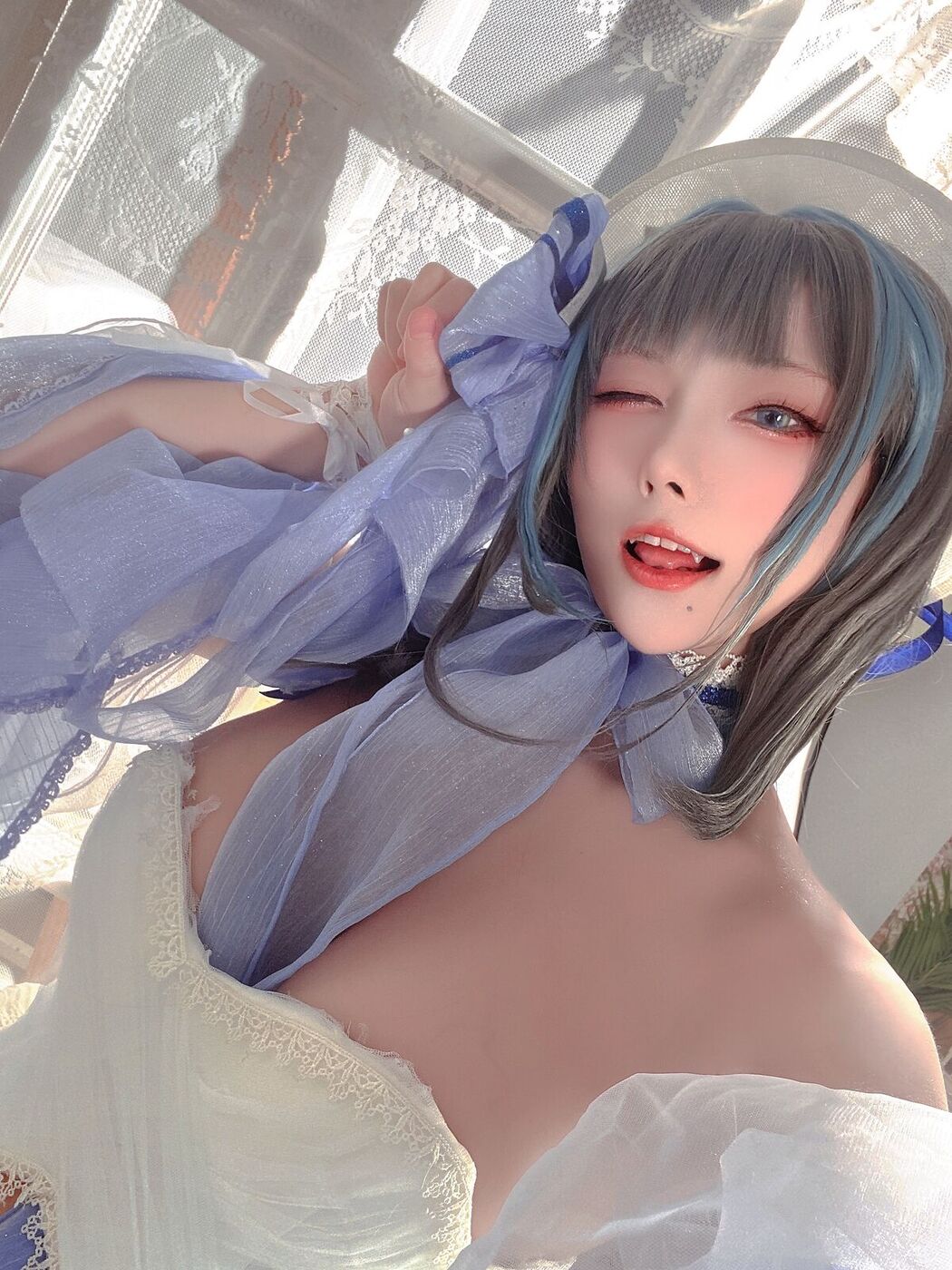 Coser@起司块wii &#8211; 柴郡礼服 (76P &#8211; 4V)