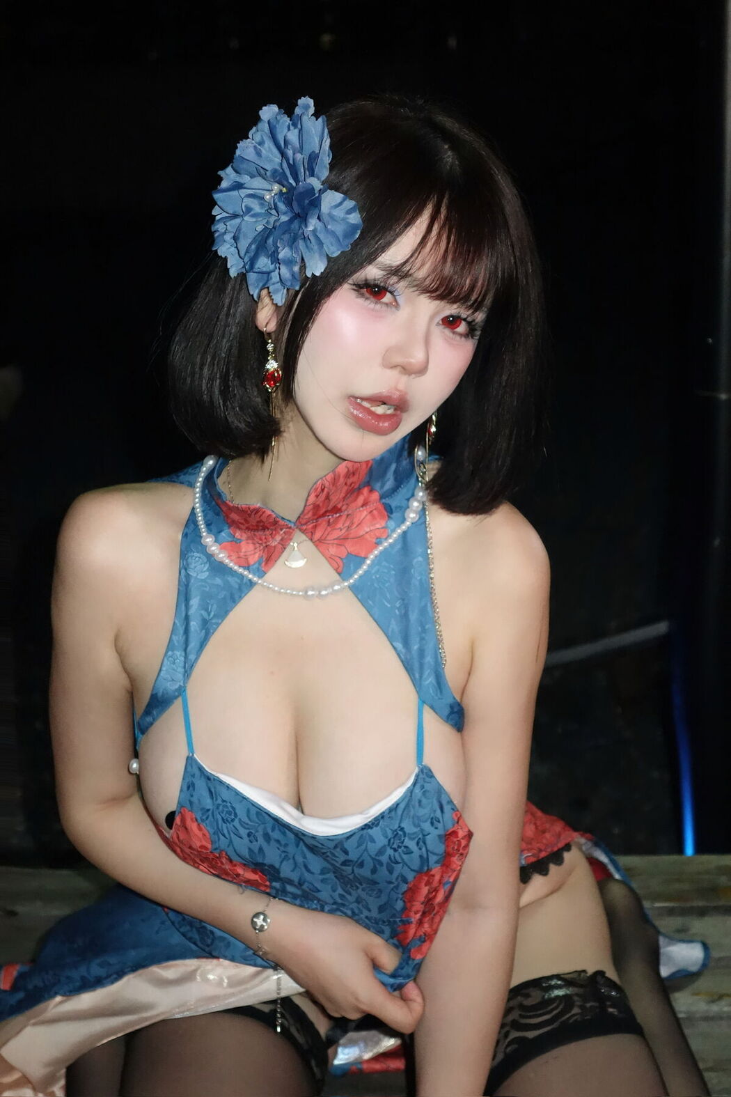 Coser@Tina很妖孽呀 &#8211; 碧蓝航线 建武 旗袍 (40P)