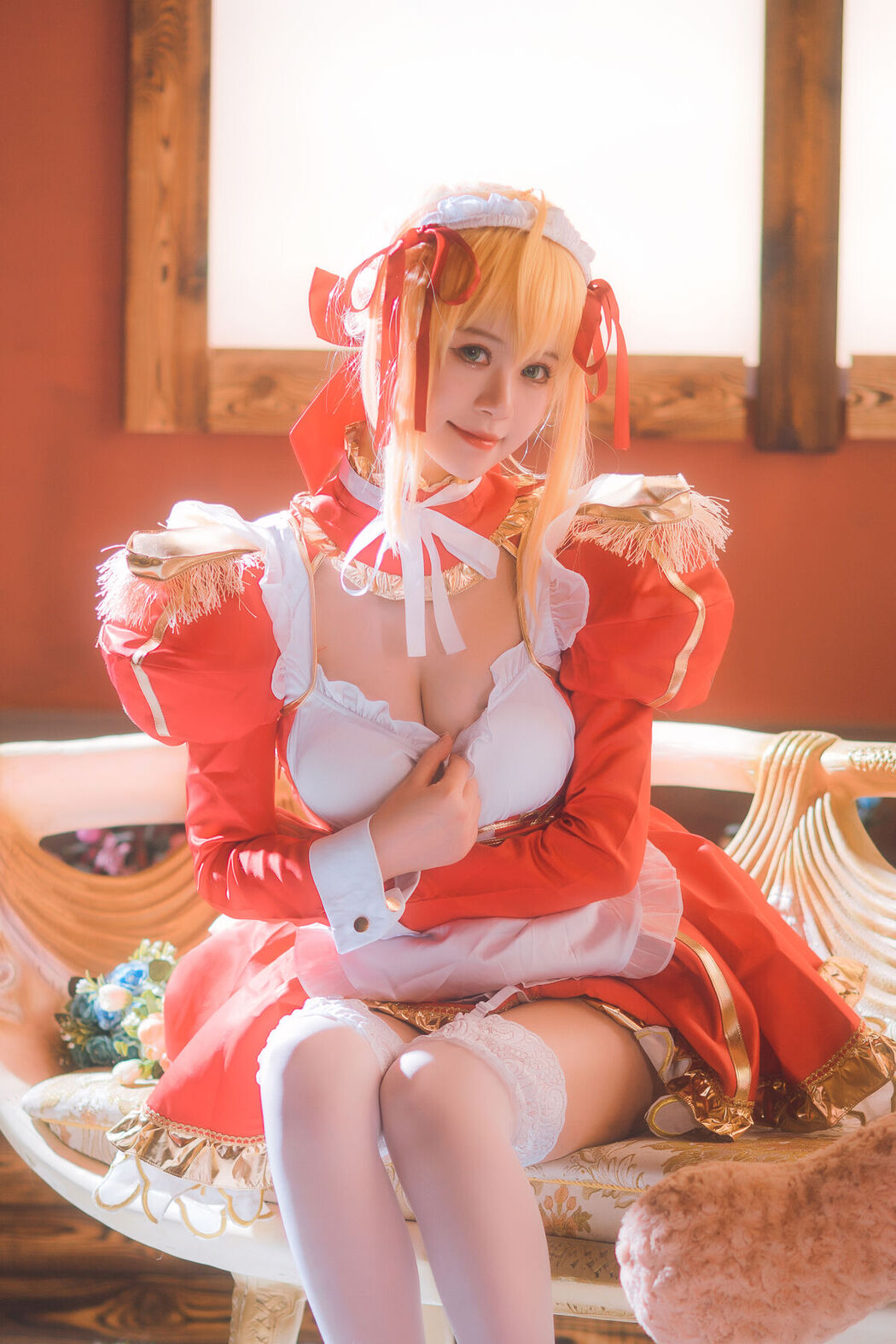 Coser@星黛鹿鹿 &#8211; 尼禄女仆 (35P)