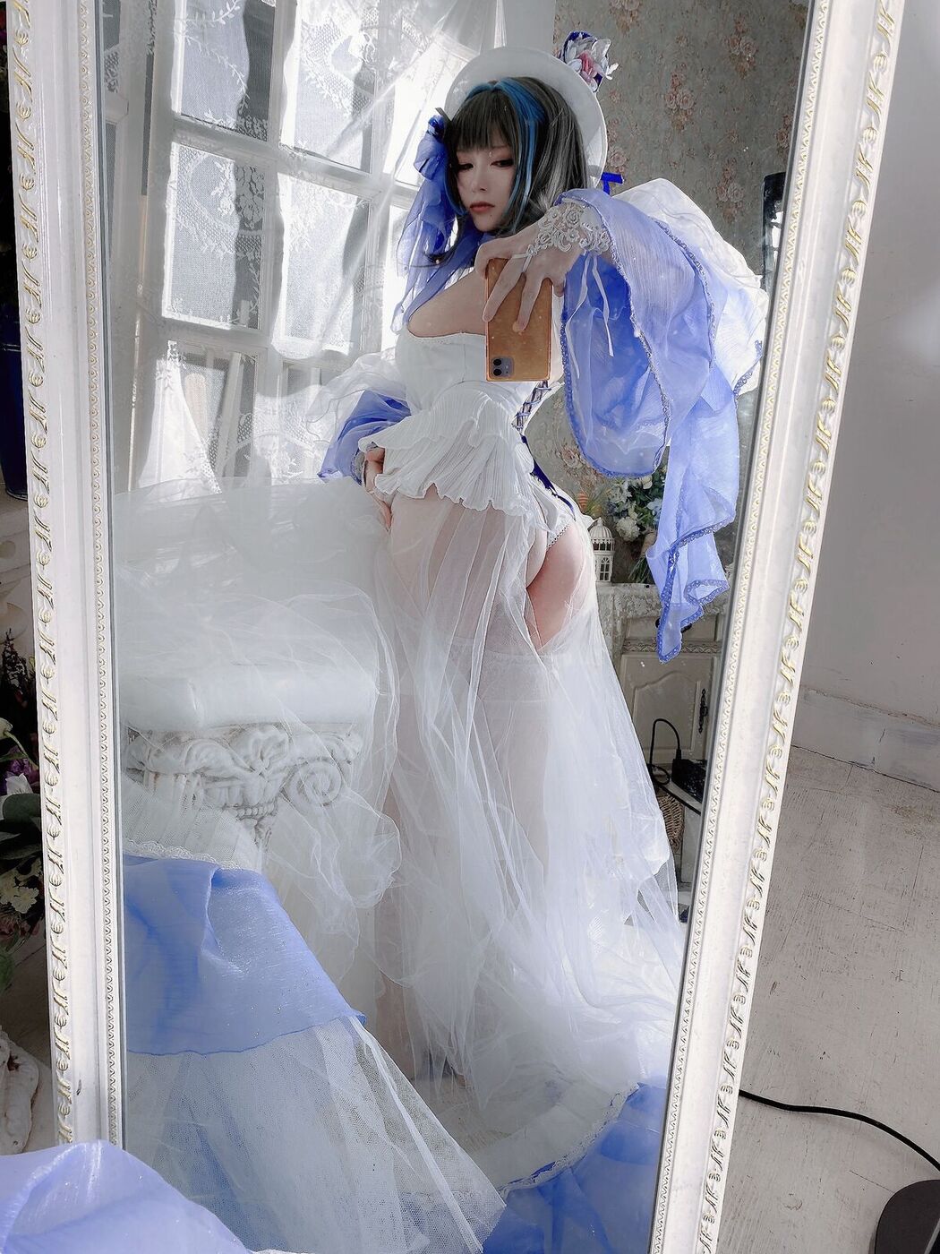 Coser@起司块wii &#8211; 柴郡礼服 (76P &#8211; 4V)