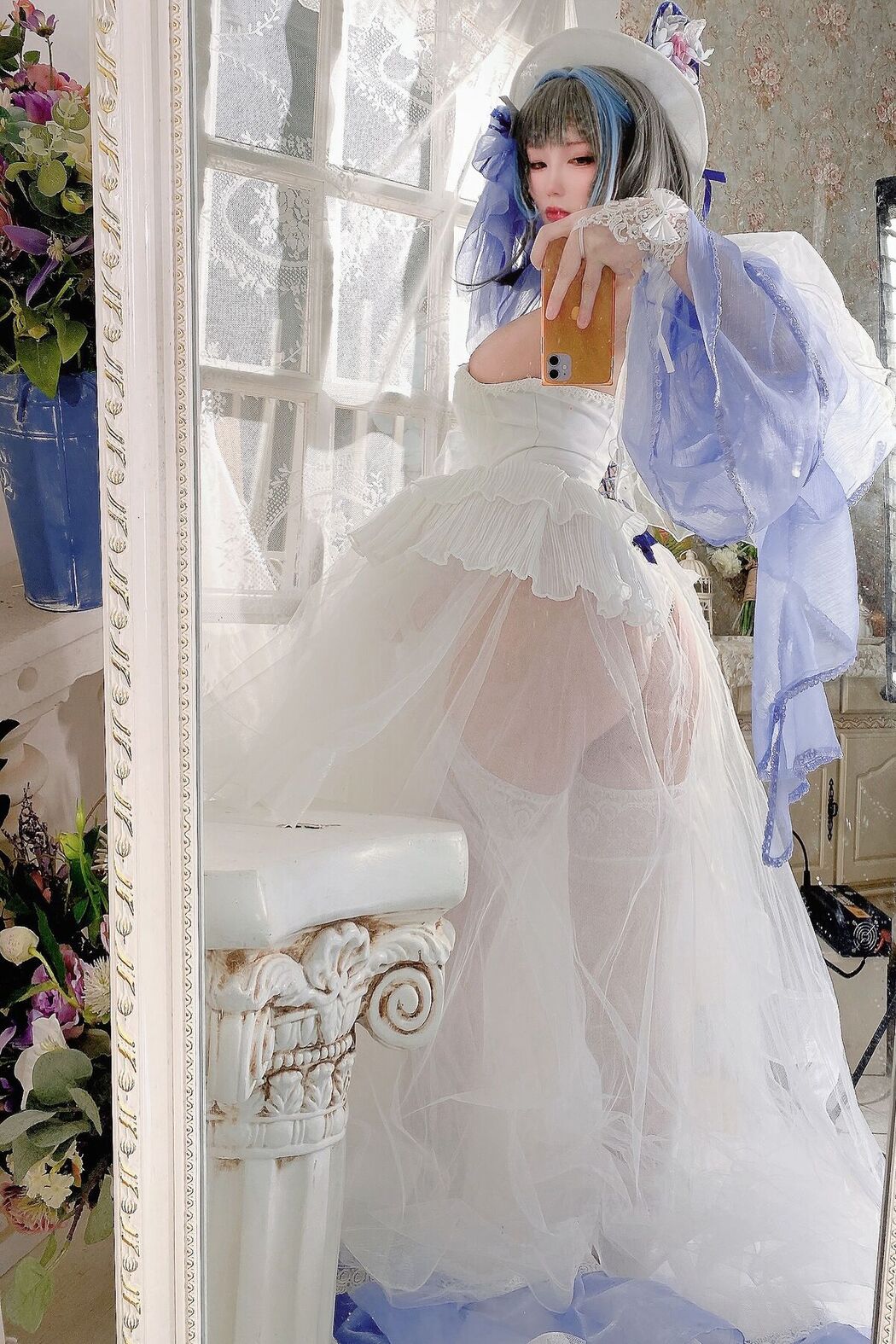 Coser@起司块wii &#8211; 柴郡礼服 (76P &#8211; 4V)