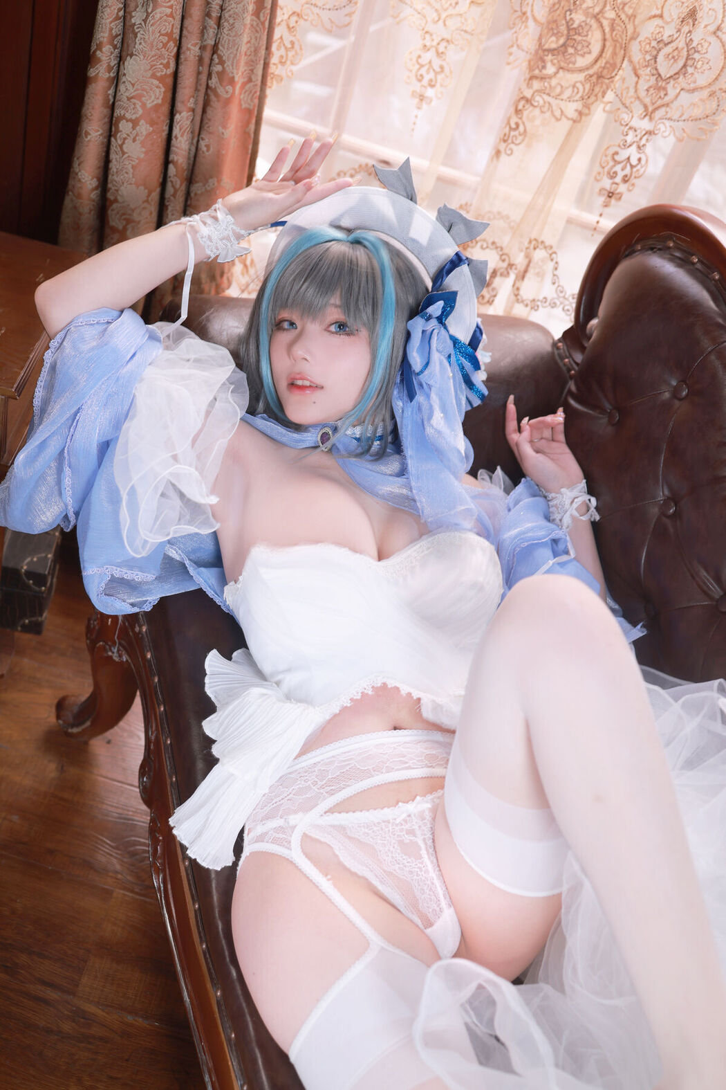 Coser@起司块wii &#8211; 柴郡礼服 (76P &#8211; 4V)