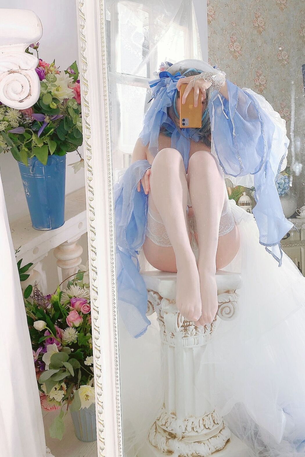 Coser@起司块wii &#8211; 柴郡礼服 (76P &#8211; 4V)