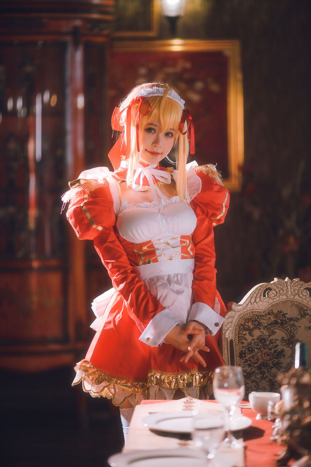 Coser@星黛鹿鹿 &#8211; 尼禄女仆 (35P)