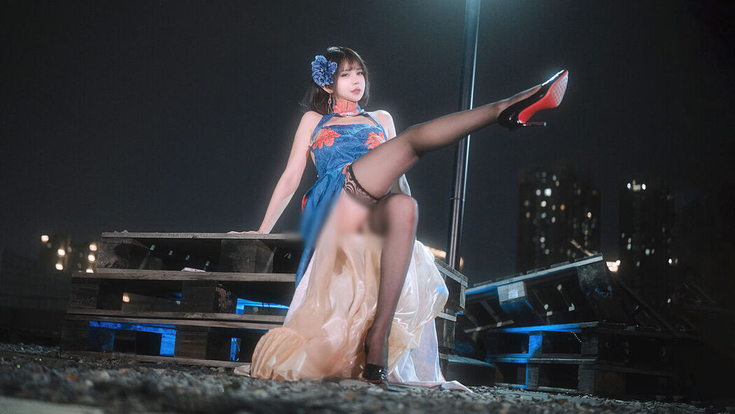 Coser@Tina很妖孽呀 &#8211; 碧蓝航线 建武 旗袍 (40P)