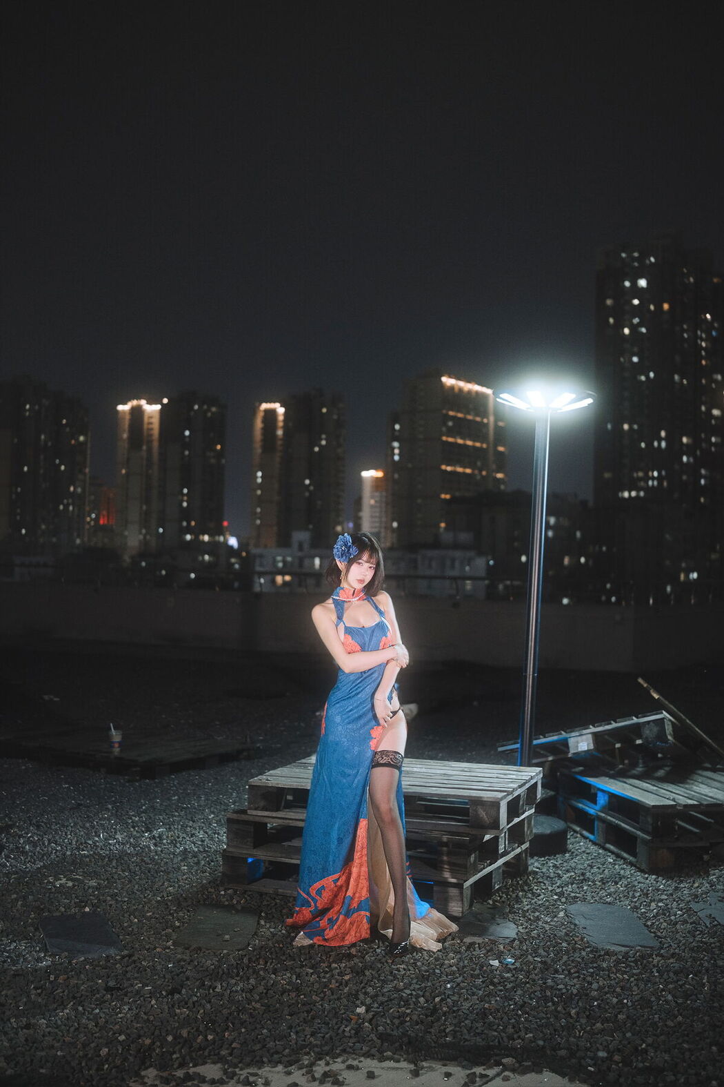 Coser@Tina很妖孽呀 &#8211; 碧蓝航线 建武 旗袍 (40P)