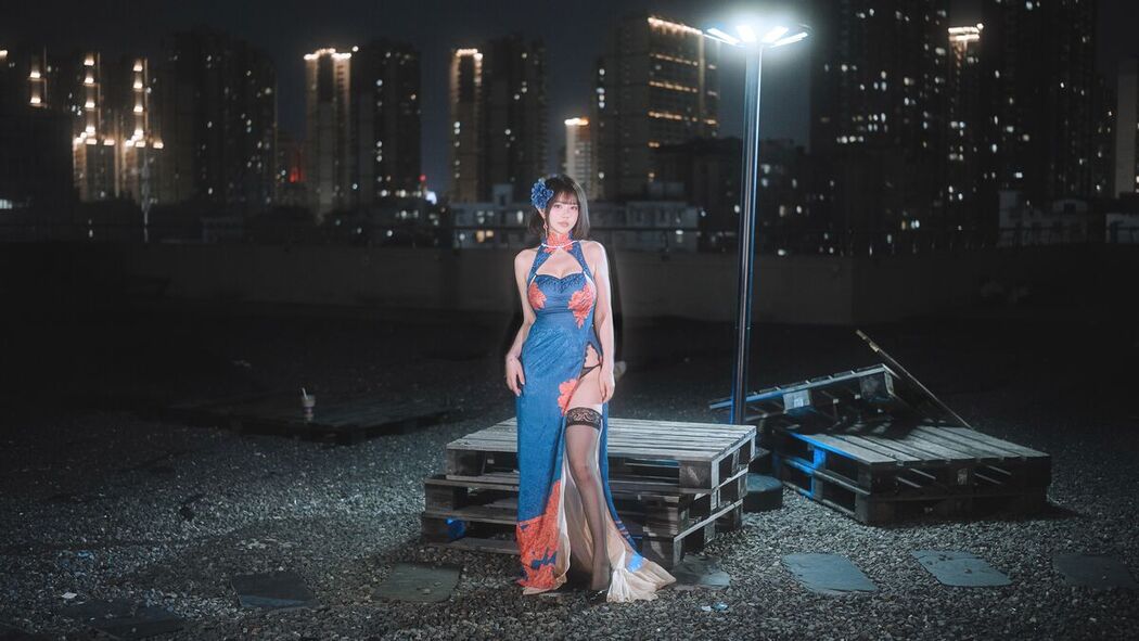 Coser@Tina很妖孽呀 &#8211; 碧蓝航线 建武 旗袍 (40P)