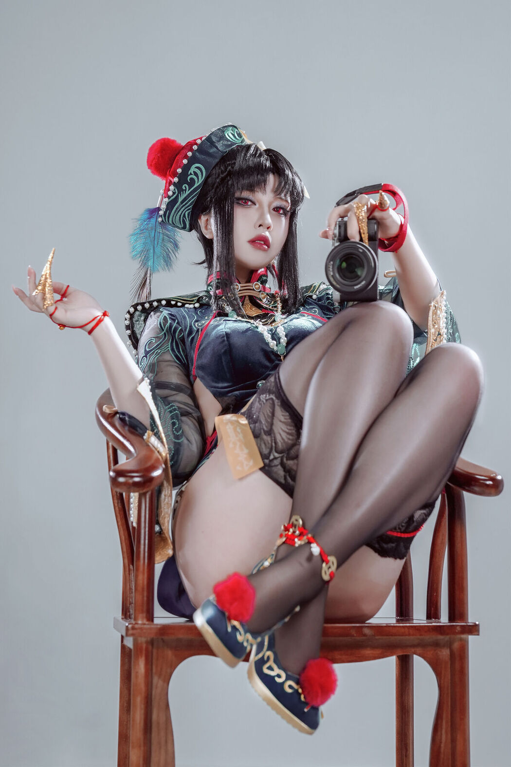 Coser@半半子 &#8211; 玉玲珑僵尸娘 (24P &#8211; 2V)