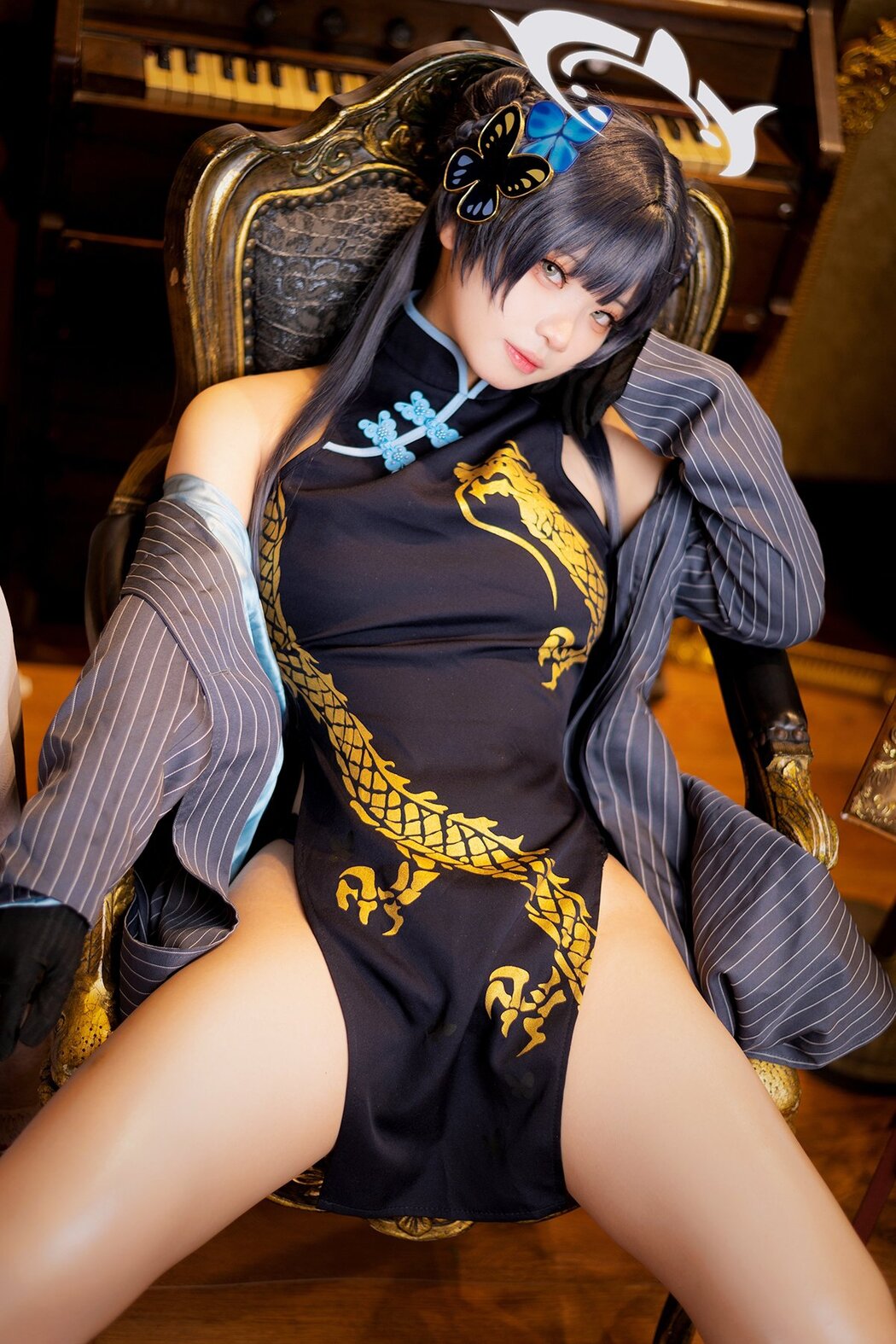 Coser@伊喵君 – 蔚蓝档案妃咲 (26P) Cover Photo