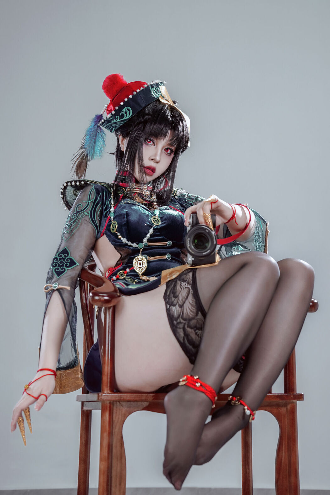 Coser@半半子 &#8211; 玉玲珑僵尸娘 (24P &#8211; 2V)