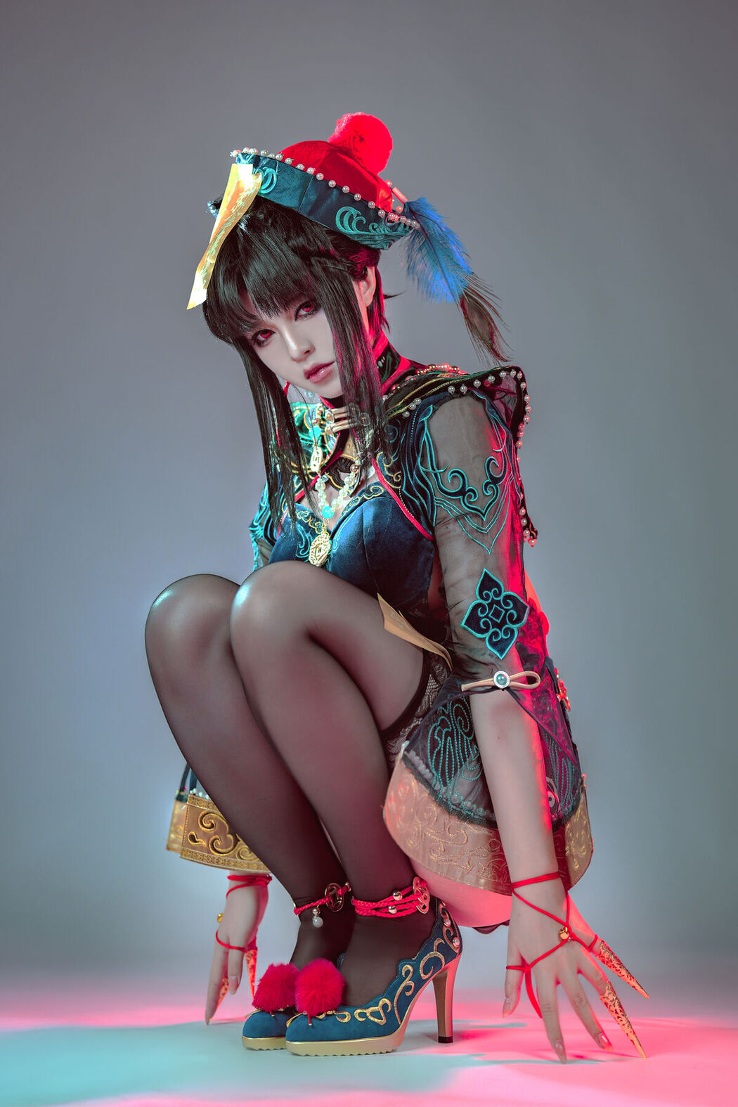 Coser@半半子 &#8211; 玉玲珑僵尸娘 (24P &#8211; 2V)