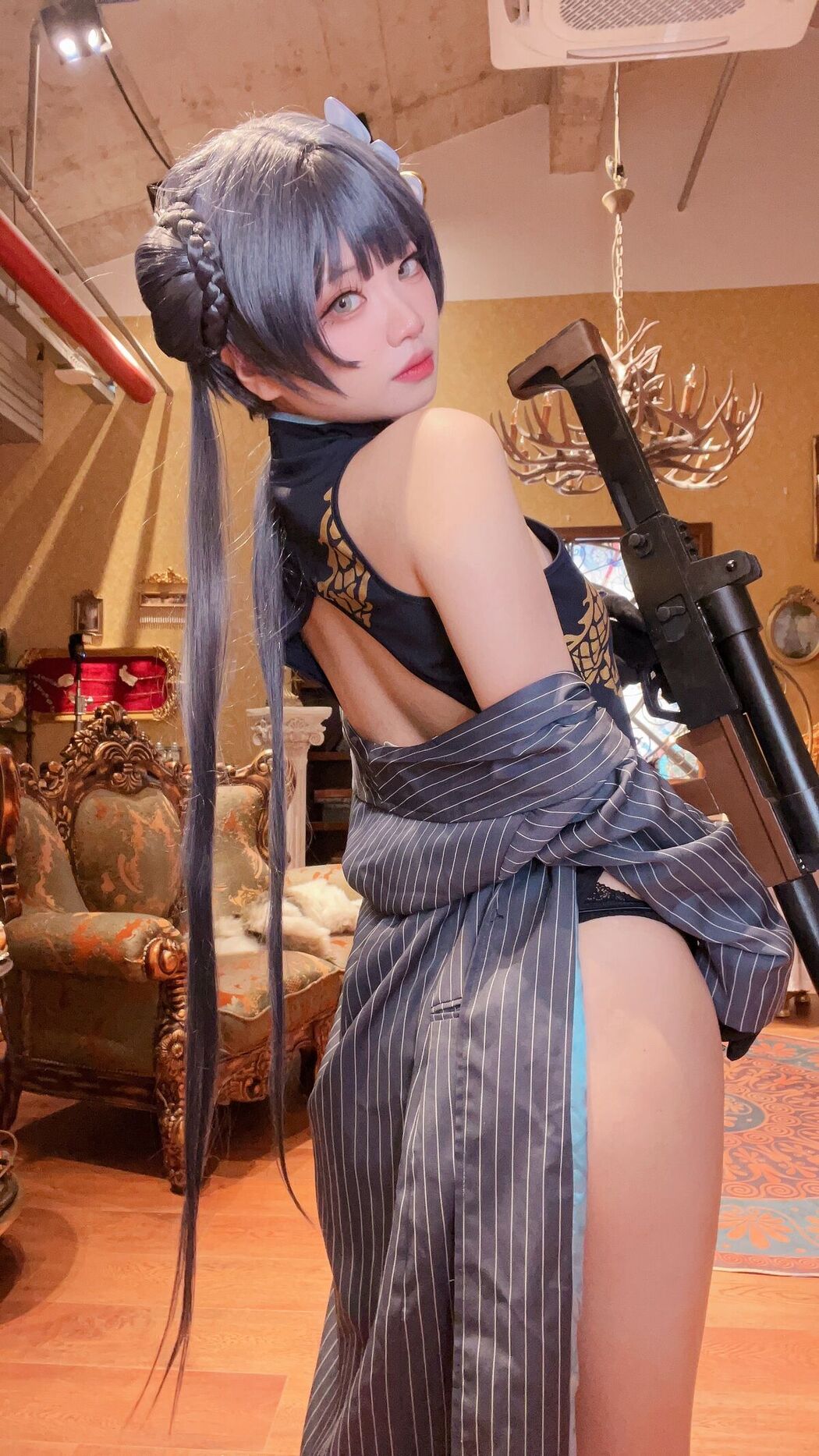 Coser@伊喵君 &#8211; 蔚蓝档案妃咲 (26P)