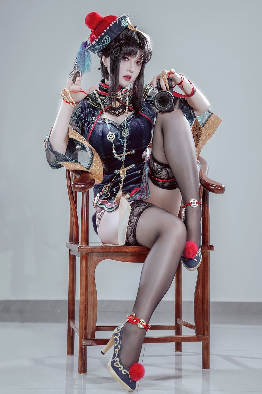 Coser@半半子 – 玉玲珑僵尸娘 (24P – 2V) Cover Photo
