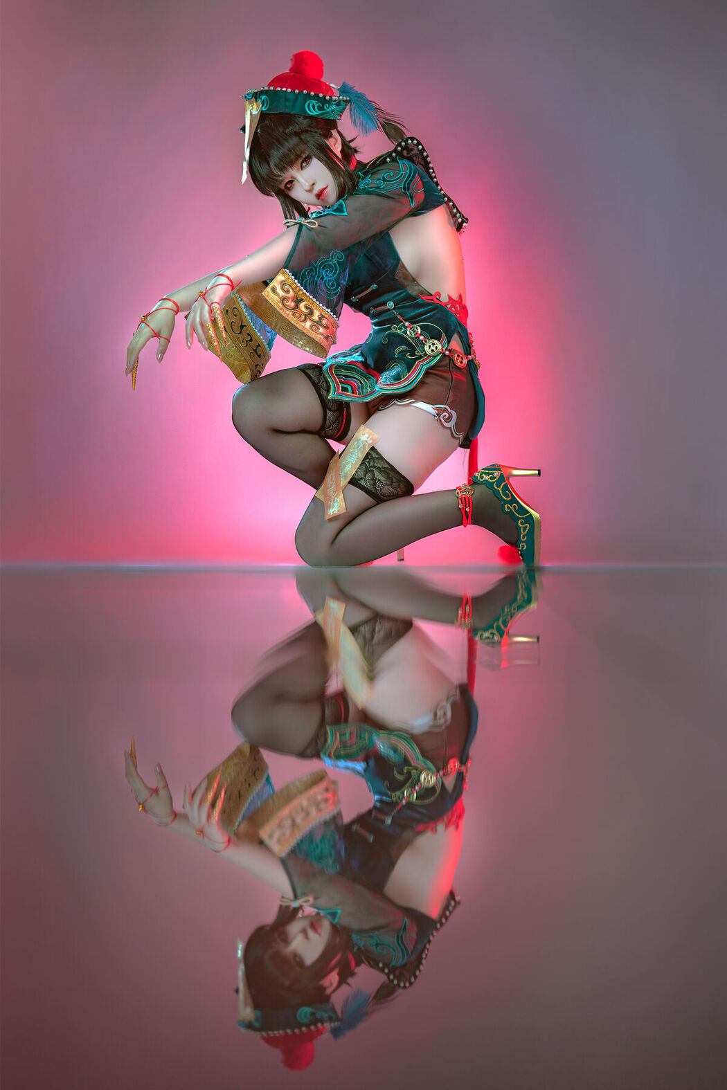 Coser@半半子 &#8211; 玉玲珑僵尸娘 (24P &#8211; 2V)