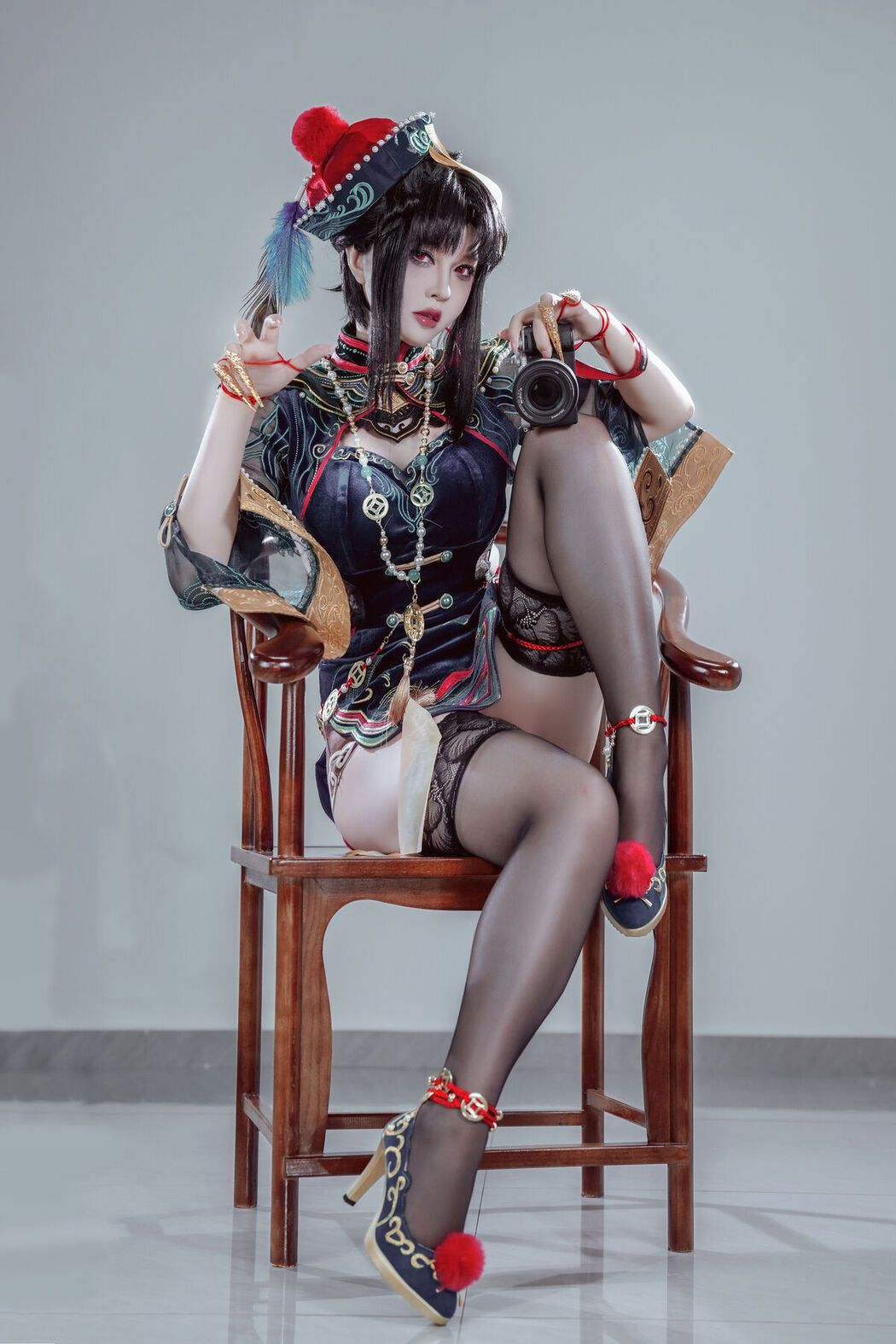 Coser@半半子 &#8211; 玉玲珑僵尸娘 (24P &#8211; 2V)