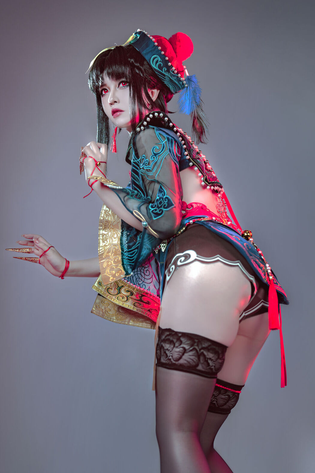 Coser@半半子 &#8211; 玉玲珑僵尸娘 (24P &#8211; 2V)