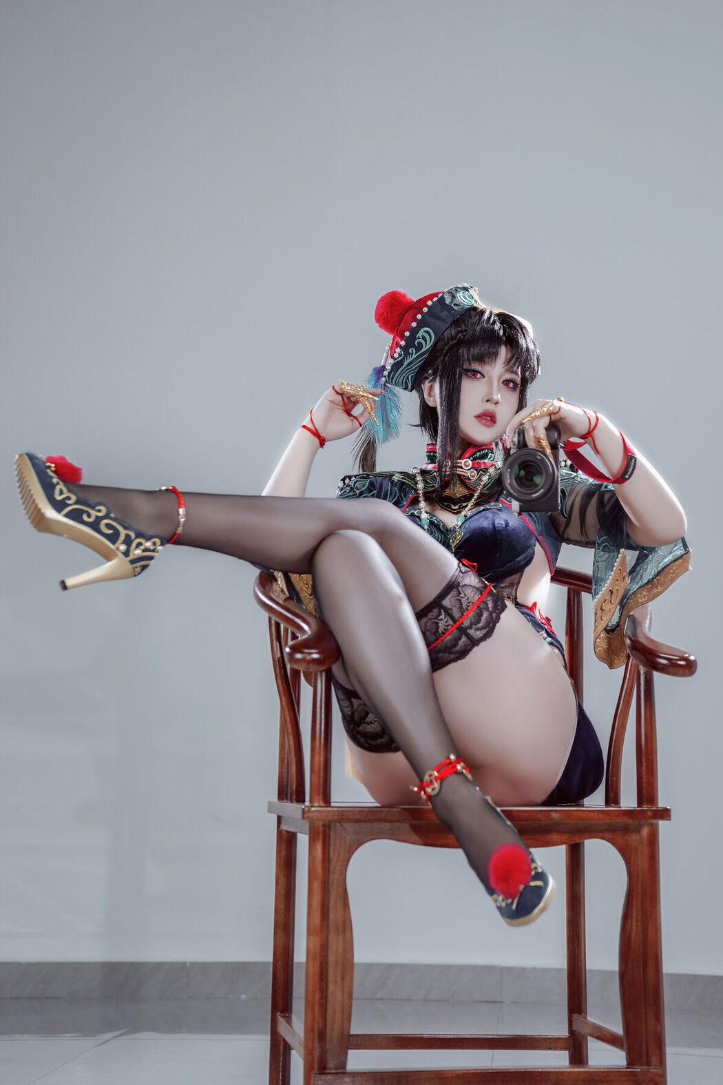 Coser@半半子 &#8211; 玉玲珑僵尸娘 (24P &#8211; 2V)