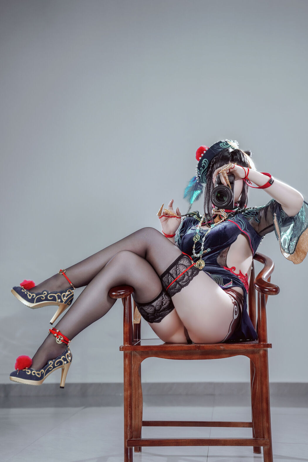 Coser@半半子 &#8211; 玉玲珑僵尸娘 (24P &#8211; 2V)
