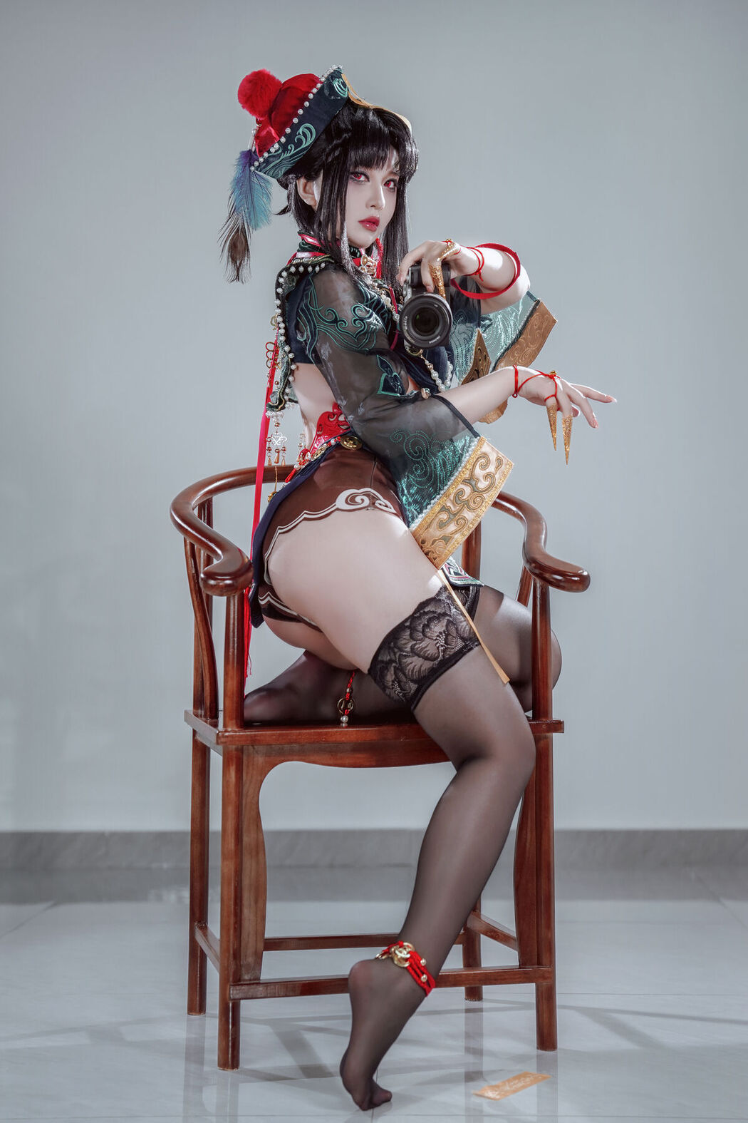 Coser@半半子 &#8211; 玉玲珑僵尸娘 (24P &#8211; 2V)