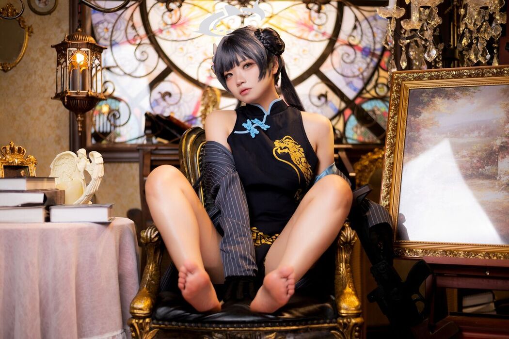 Coser@伊喵君 &#8211; 蔚蓝档案妃咲 (26P)