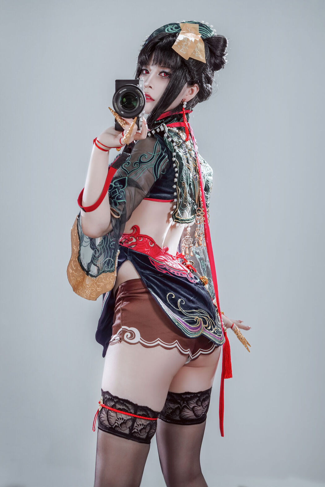 Coser@半半子 &#8211; 玉玲珑僵尸娘 (24P &#8211; 2V)