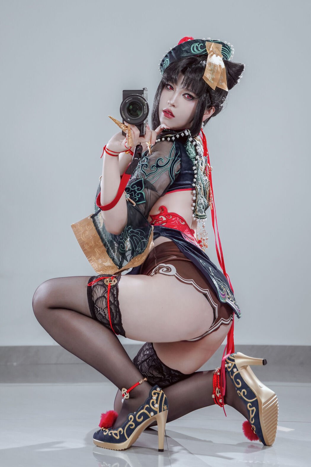 Coser@半半子 &#8211; 玉玲珑僵尸娘 (24P &#8211; 2V)