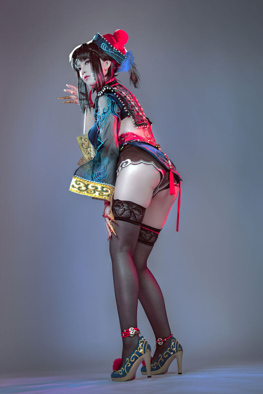 Coser@半半子 &#8211; 玉玲珑僵尸娘 (24P &#8211; 2V)