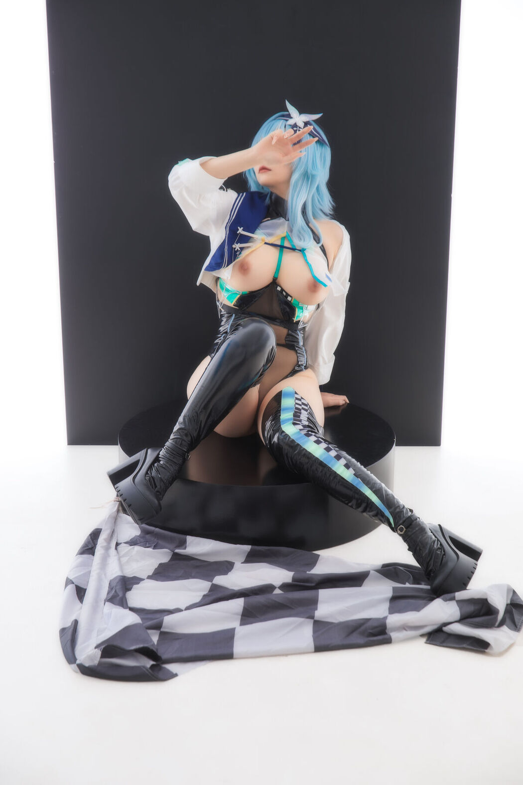 Coser@Hokunaimeko 北乃芽子 &#8211; Eula Race Queen Part02 (50P)