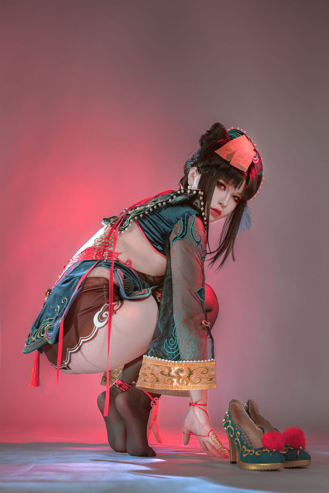 Coser@半半子 &#8211; 玉玲珑僵尸娘 (24P &#8211; 2V)