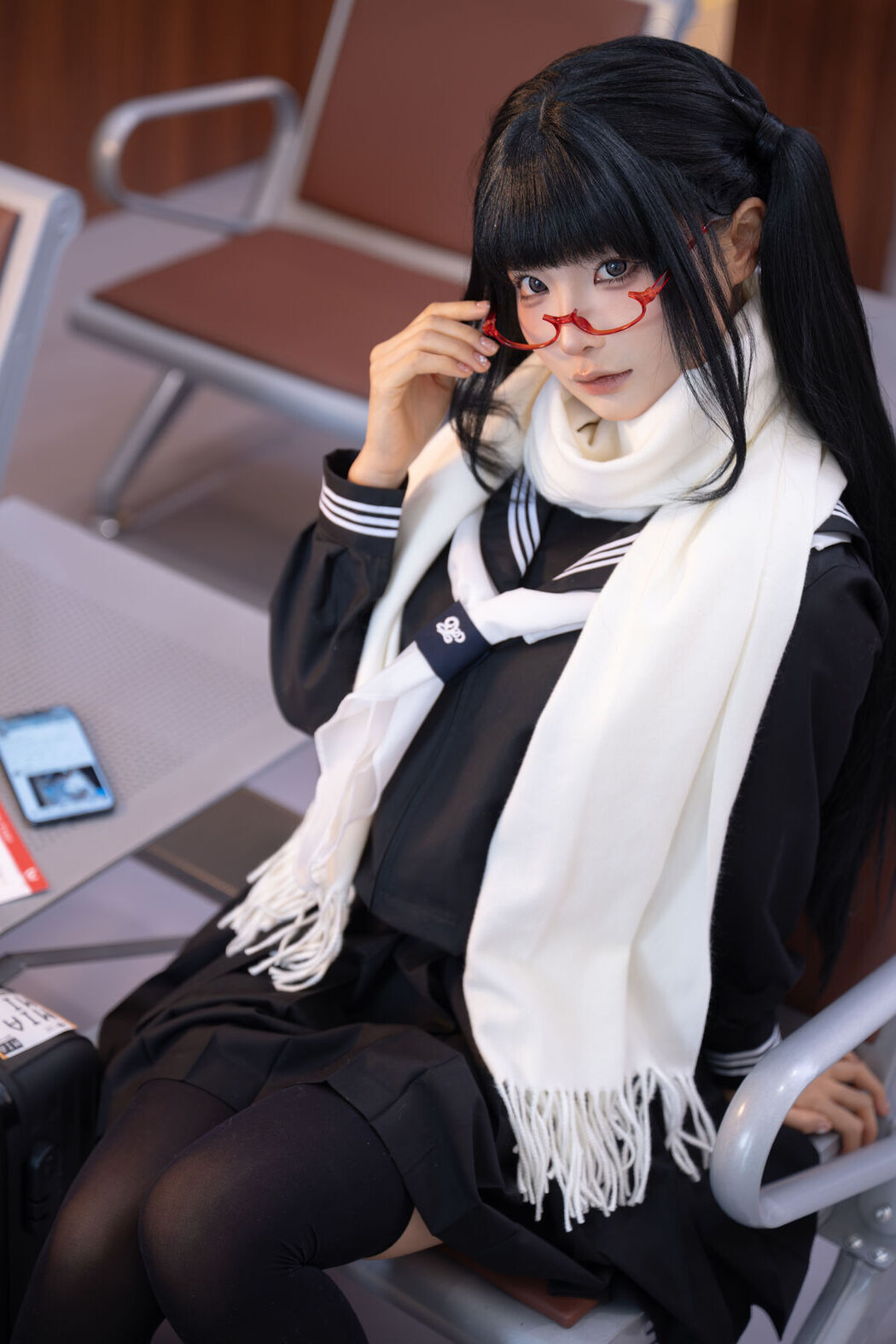 Coser@蠢沫沫 chunmomo &#8211; 黄推博主的秘密 A Part01 (51P)