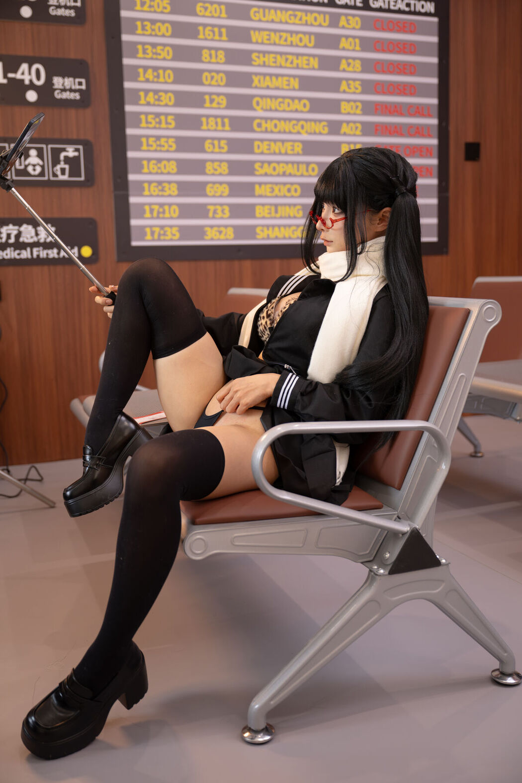 Coser@蠢沫沫 chunmomo &#8211; 黄推博主的秘密 A Part02 (51P)