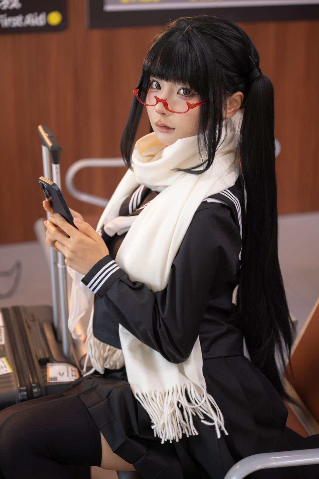 Coser@蠢沫沫 chunmomo &#8211; 黄推博主的秘密 A Part01 (51P)