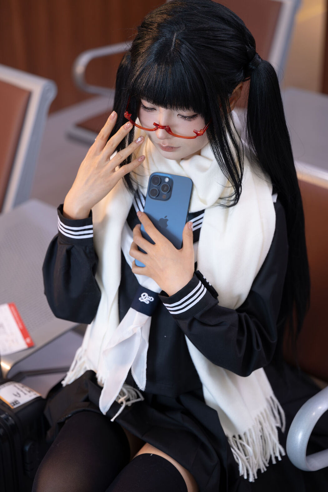 Coser@蠢沫沫 chunmomo &#8211; 黄推博主的秘密 A Part01 (51P)
